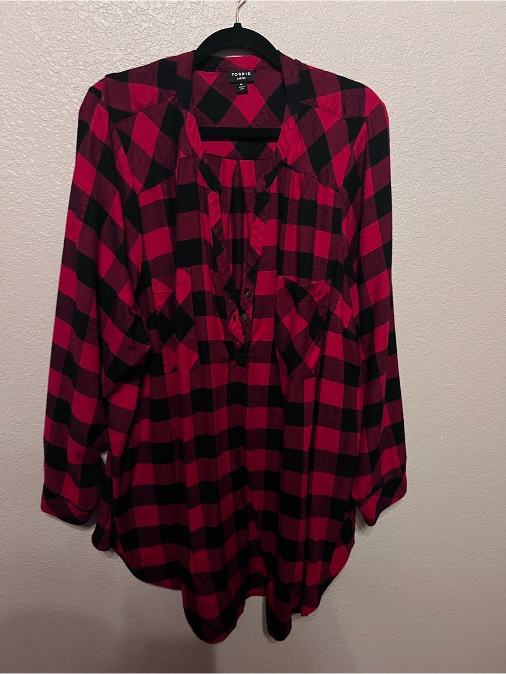 Harper buffalo plaid shirt